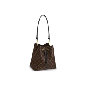 Louis Vuitton NéoNoé MM Monogram Canvas Bucket Bag Brown