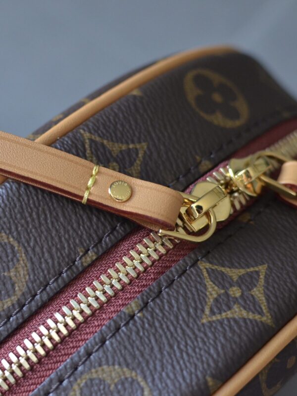 Louis Vuitton Boite Chapeau Souple PM Monogram Hatbox Bag Small Brown - Image 8
