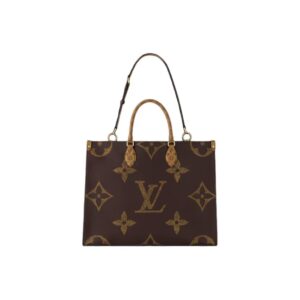 Louis Vuitton OnTheGo Voyage Giant Monogram Tote Brown