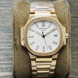 Patek Philippe Nautilus 5711/1R-002 White Dial Rose Gold