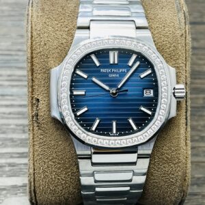Patek Philippe Nautilus 5711-1Z-010 Blue Dial Diamond Bezel