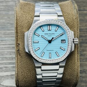 Patek Philippe Nautilus 5711/1Z-018 Tiffany Blue Dial Diamond Bezel