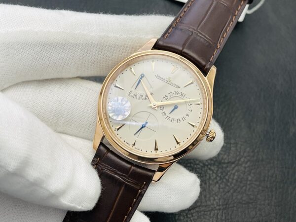 Jaeger-LeCoultre Master Ultra Thin Automatic 39mm Yellow Dial Men’s Watch - Image 3
