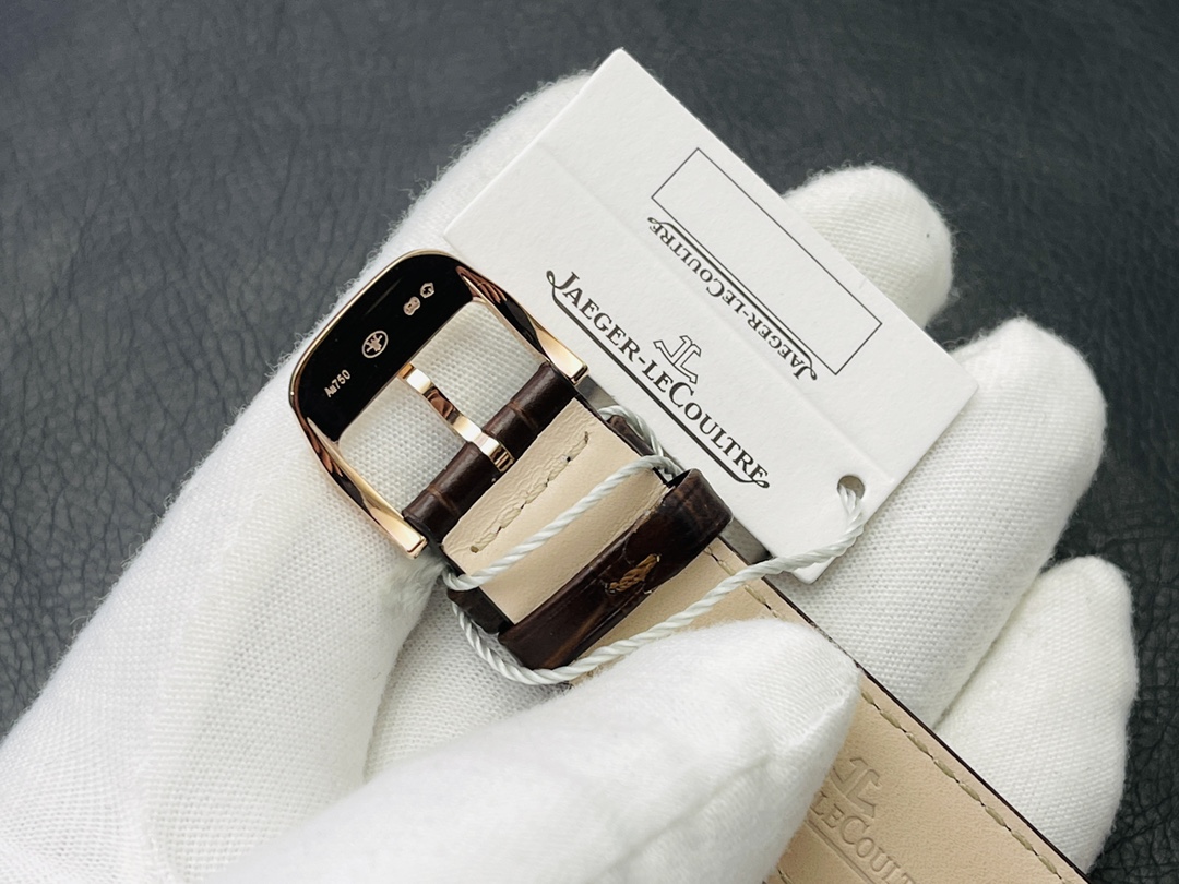 Jaeger-LeCoultre Master Ultra Thin Automatic 39mm Yellow Dial Men’s Watch - Image 8