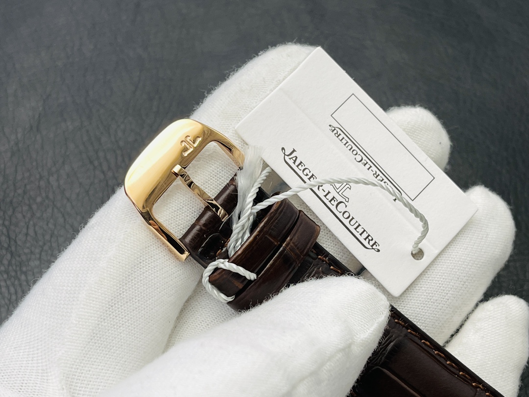 Jaeger-LeCoultre Master Ultra Thin Automatic 39mm Yellow Dial Men’s Watch - Image 9