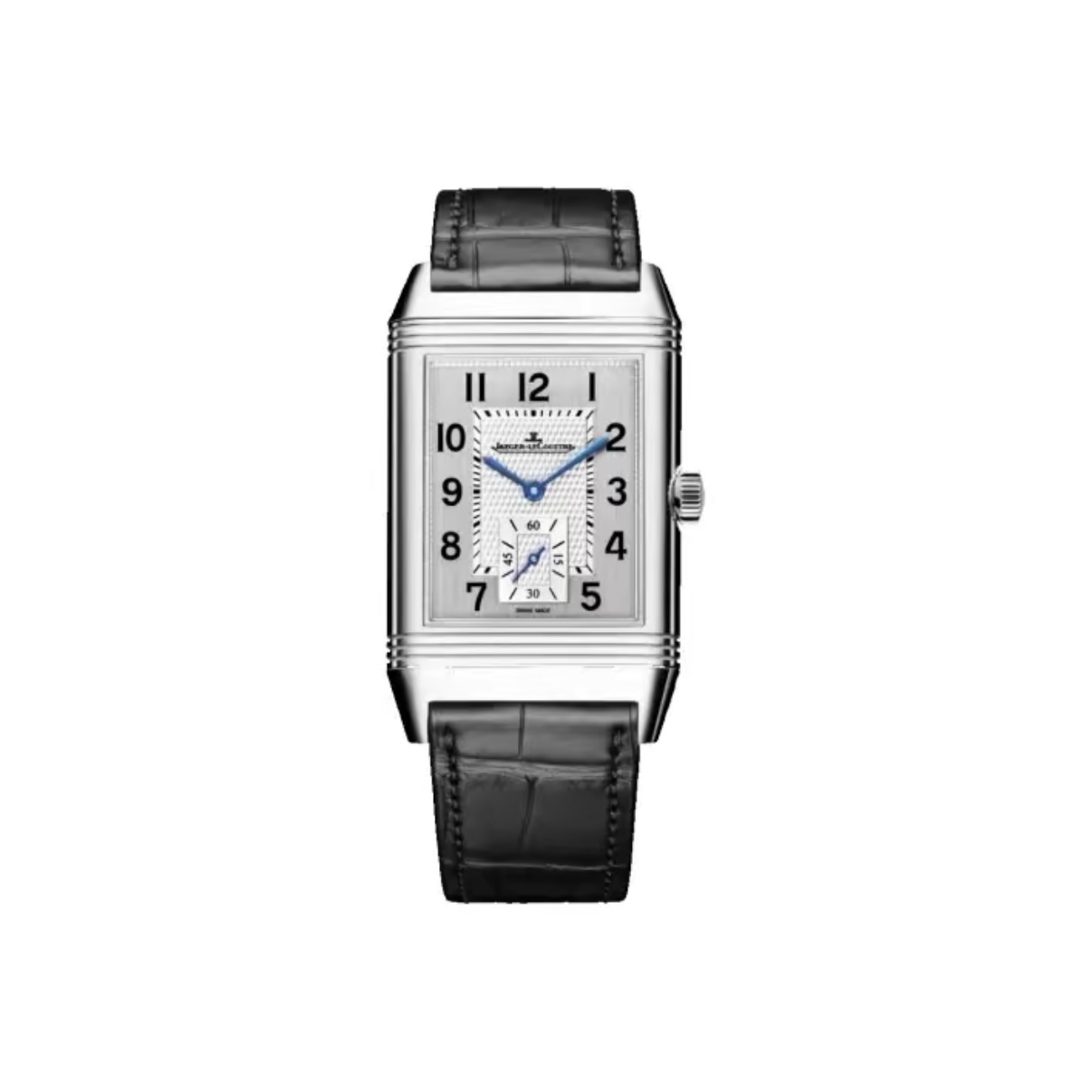 Jaeger-LeCoultre Reverso Manual-Winding Silver Dial Stainless Steel Case Men’s Watch 45.6×27.4mm