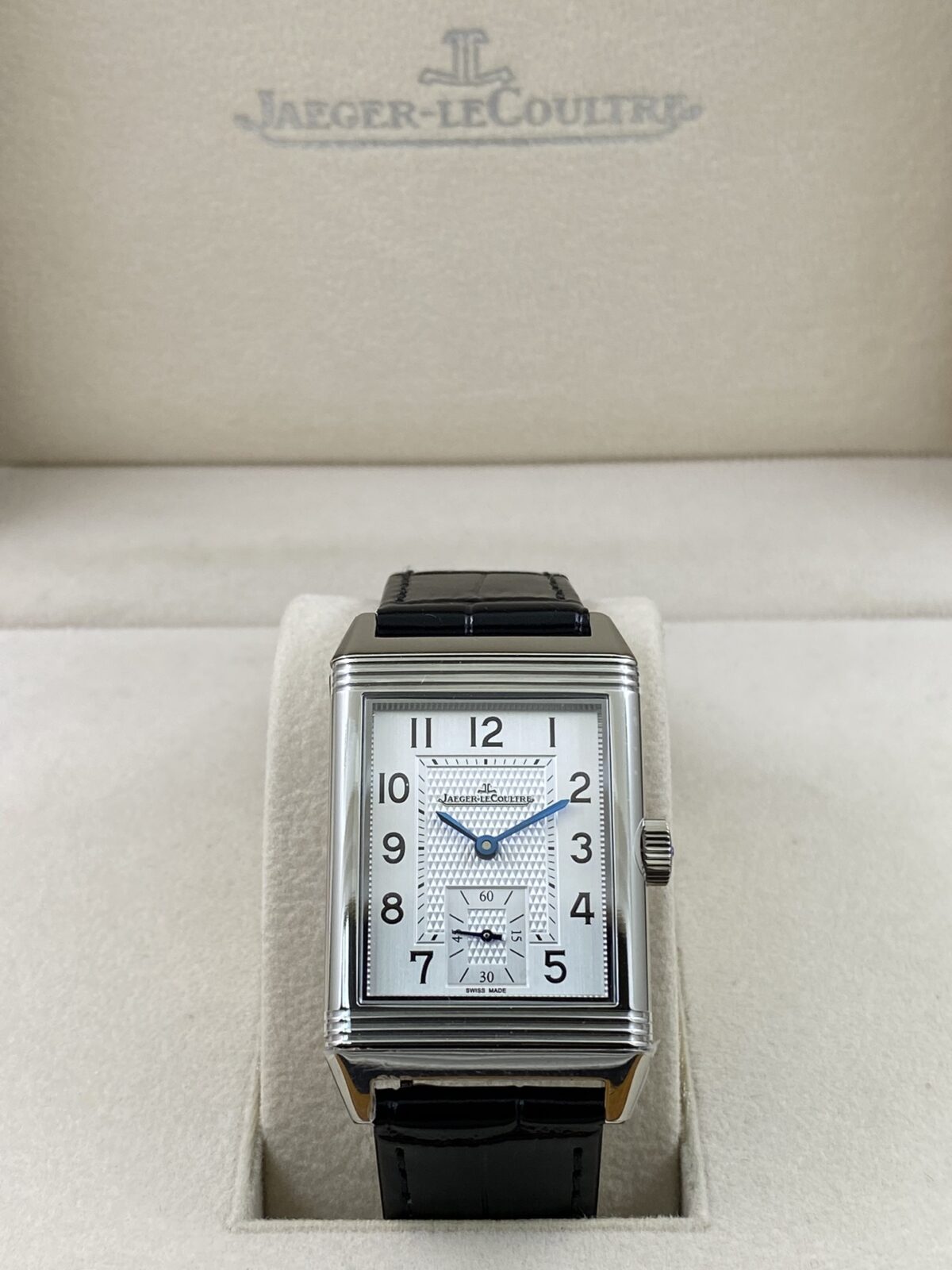 Jaeger-LeCoultre Reverso Manual-Winding Silver Dial Stainless Steel Case Men’s Watch 45.6×27.4mm - Image 2
