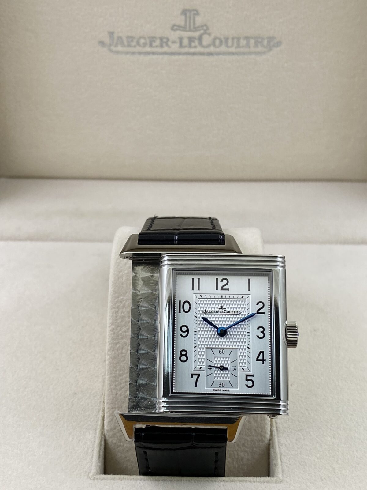 Jaeger-LeCoultre Reverso Manual-Winding Silver Dial Stainless Steel Case Men’s Watch 45.6×27.4mm - Image 3