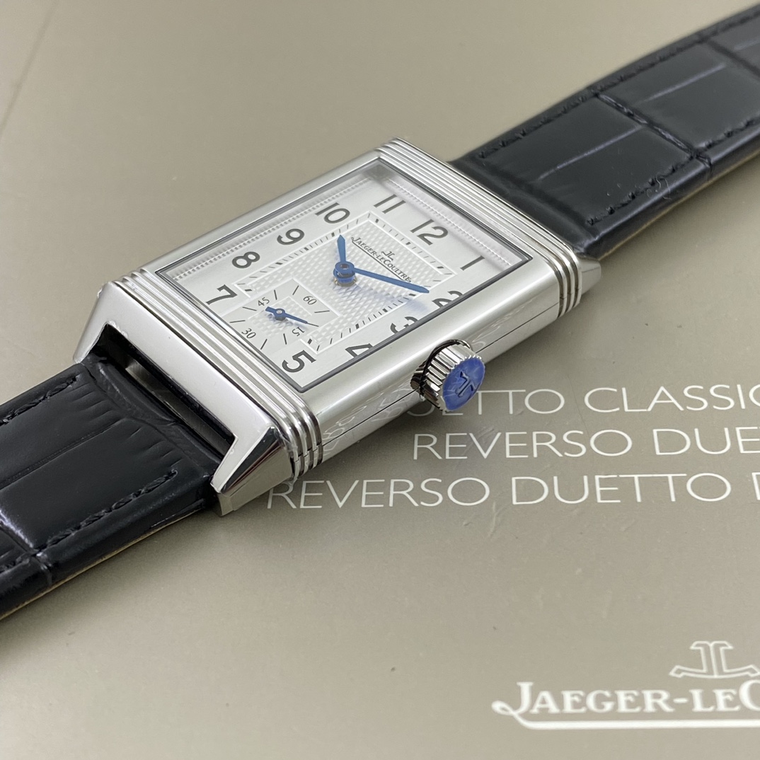 Jaeger-LeCoultre Reverso Manual-Winding Silver Dial Stainless Steel Case Men’s Watch 45.6×27.4mm - Image 4