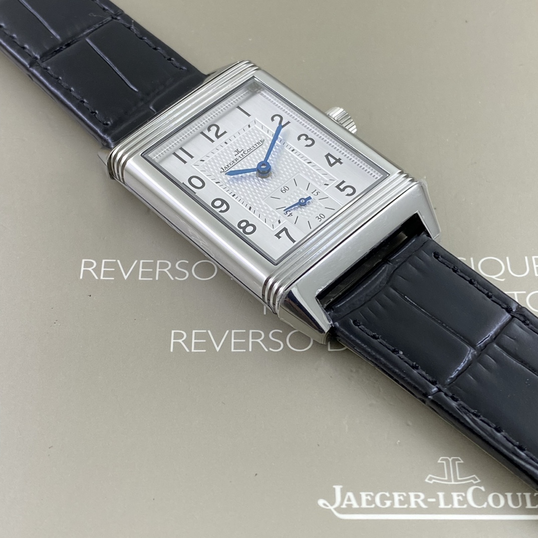 Jaeger-LeCoultre Reverso Manual-Winding Silver Dial Stainless Steel Case Men’s Watch 45.6×27.4mm - Image 5