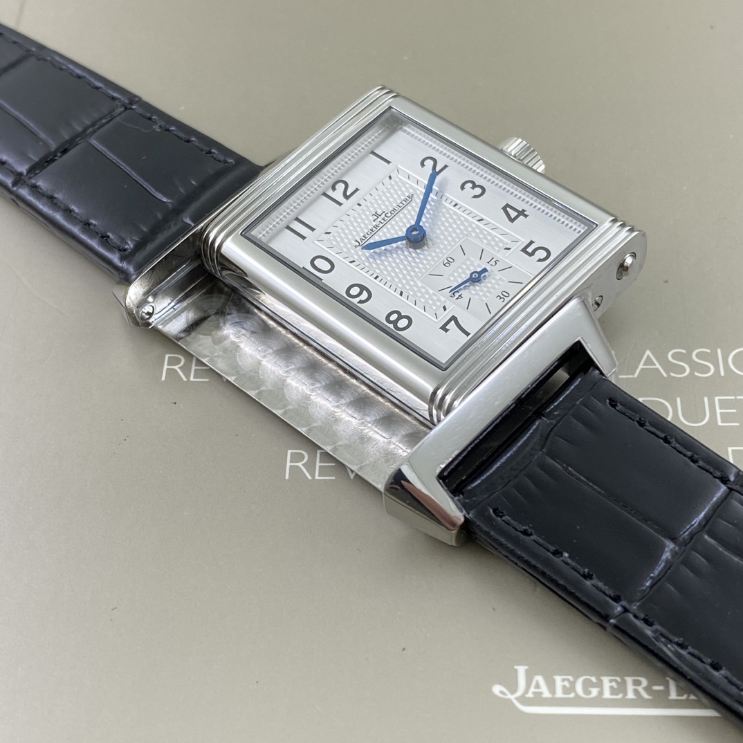 Jaeger-LeCoultre Reverso Manual-Winding Silver Dial Stainless Steel Case Men’s Watch 45.6×27.4mm - Image 6