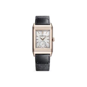 Jaeger-LeCoultre Reverso Manual-Winding Silver Dial 18K Rose Gold Case Men’s Watch 45.6×27.4mm