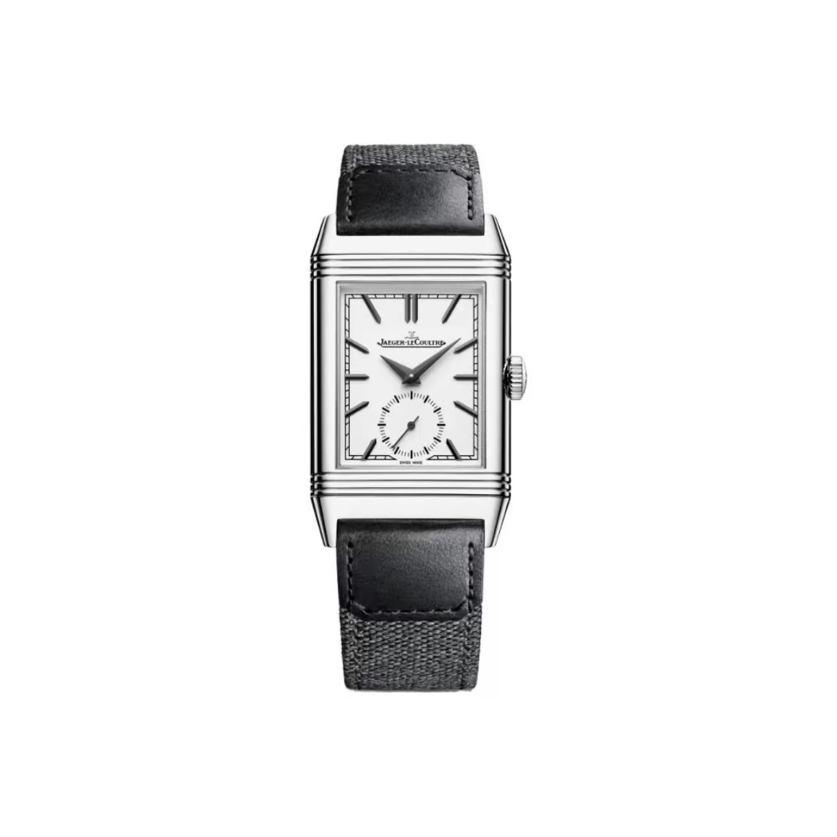 Jaeger-LeCoultre Reverso Manual-Winding Silver Dial Stainless Steel Case Men’s Watch 45.6×27.4mm