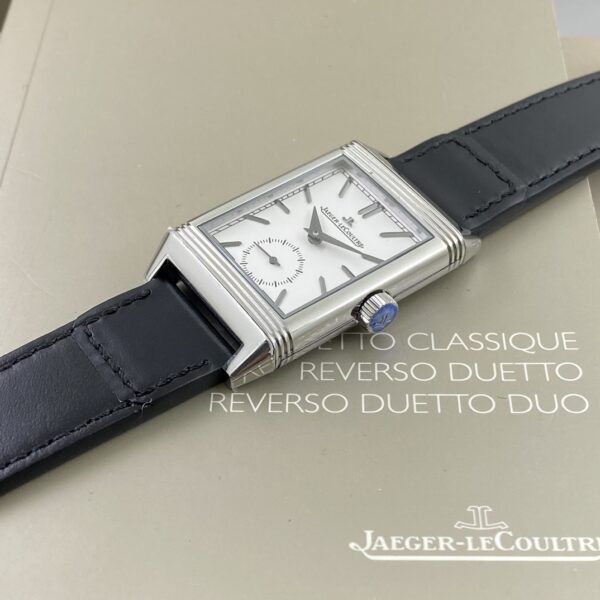 Jaeger-LeCoultre Reverso Manual-Winding Silver Dial Stainless Steel Case Men’s Watch 45.6×27.4mm - Image 4