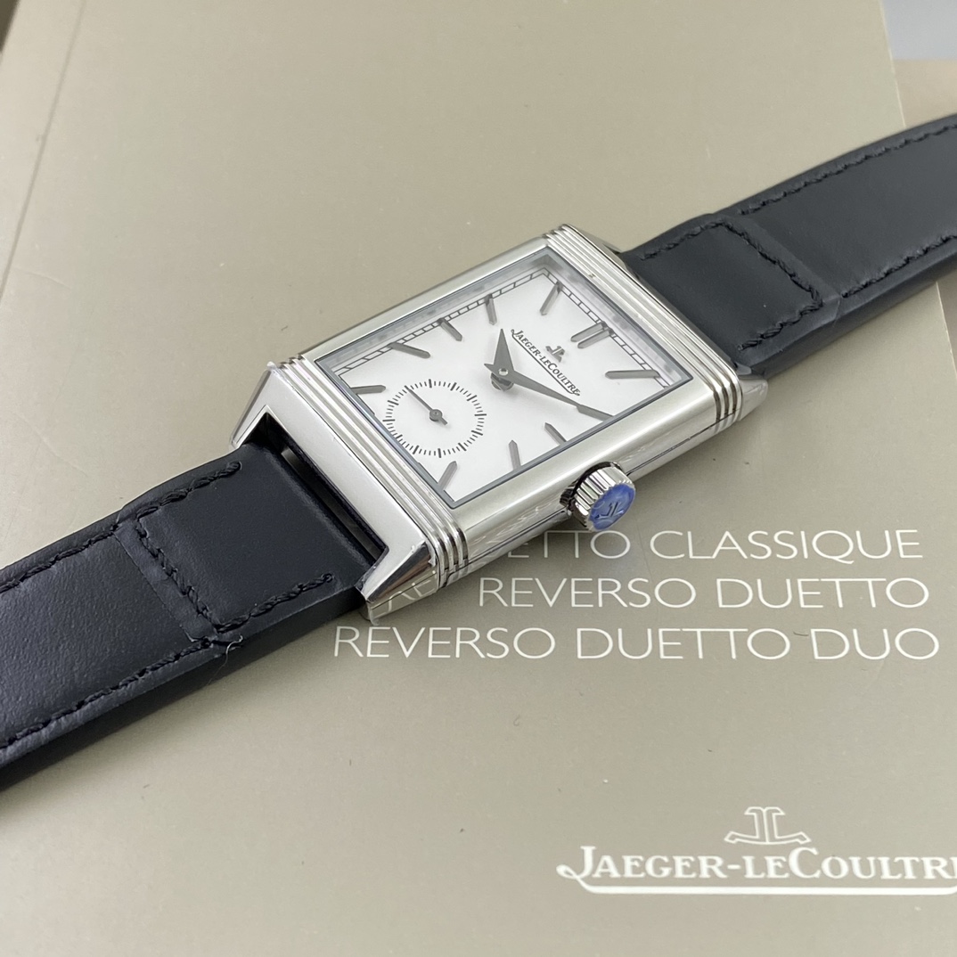 Jaeger-LeCoultre Reverso Manual-Winding Silver Dial Stainless Steel Case Men’s Watch 45.6×27.4mm - Image 4