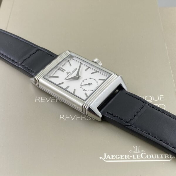 Jaeger-LeCoultre Reverso Manual-Winding Silver Dial Stainless Steel Case Men’s Watch 45.6×27.4mm - Image 5