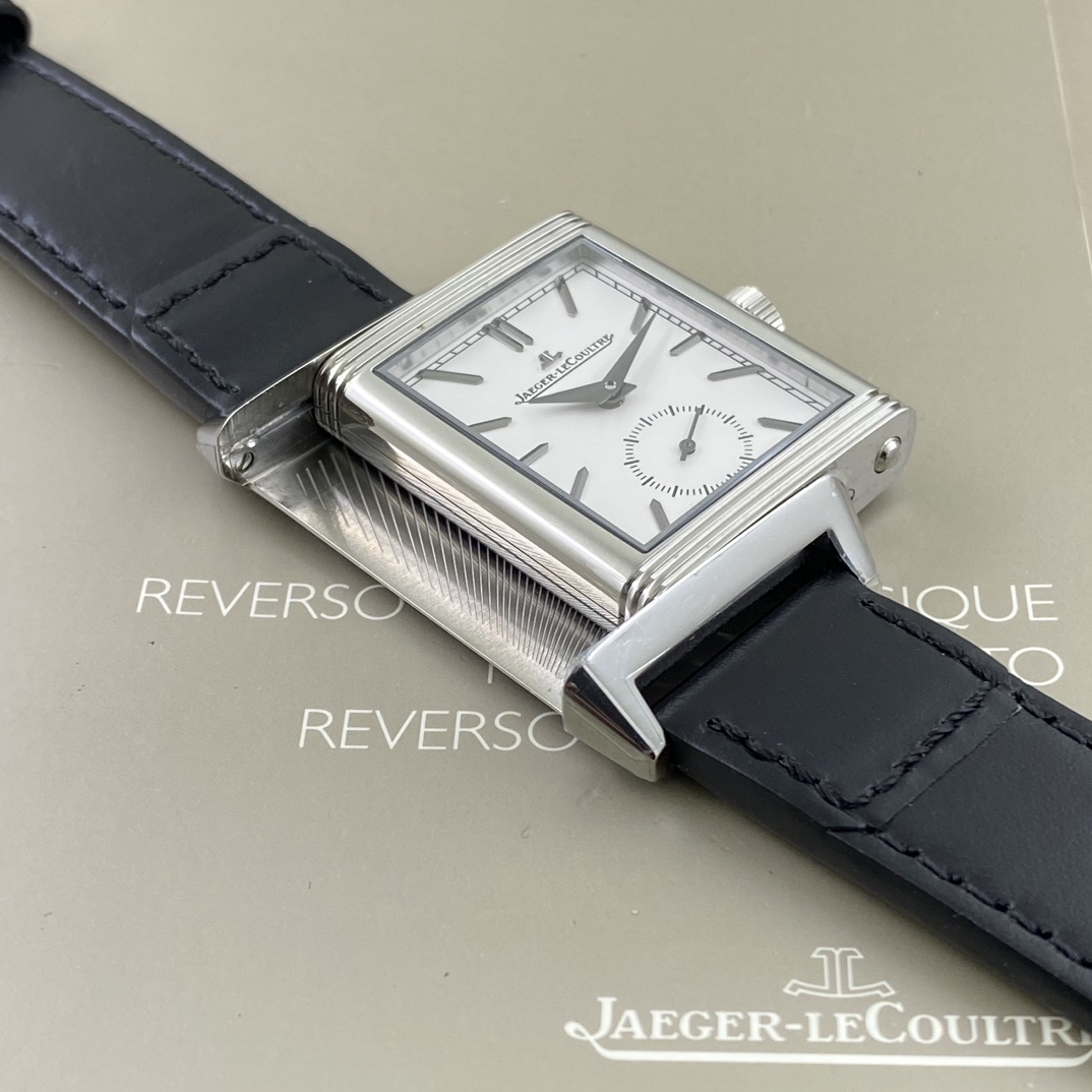 Jaeger-LeCoultre Reverso Manual-Winding Silver Dial Stainless Steel Case Men’s Watch 45.6×27.4mm - Image 6