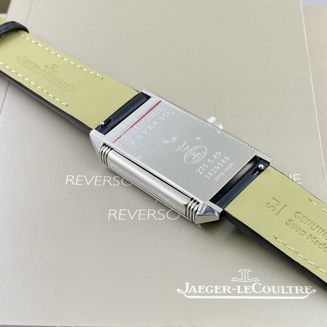 Jaeger-LeCoultre Reverso Manual-Winding Silver Dial Stainless Steel Case Men’s Watch 45.6×27.4mm - Image 8