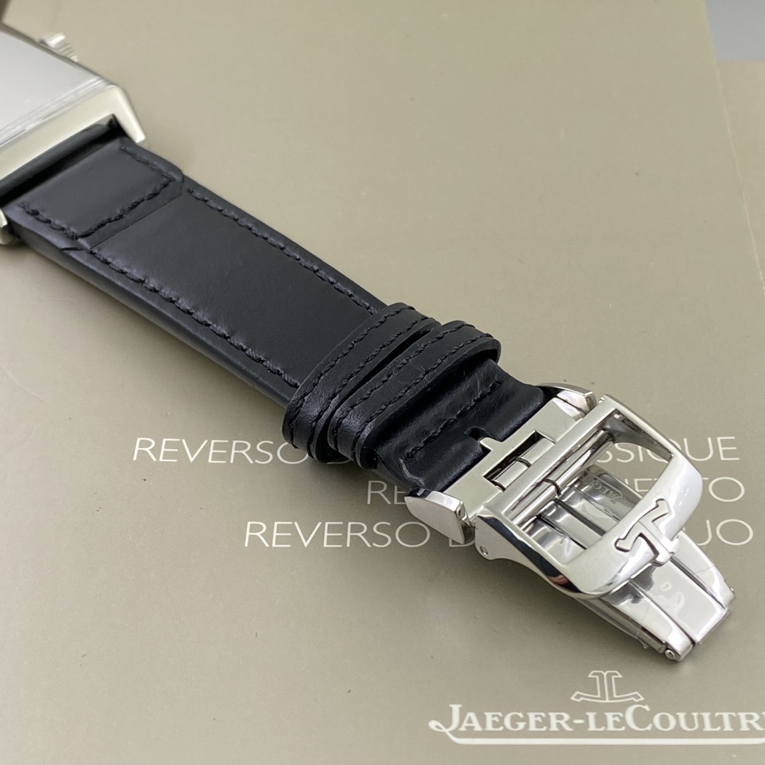 Jaeger-LeCoultre Reverso Manual-Winding Silver Dial Stainless Steel Case Men’s Watch 45.6×27.4mm - Image 9