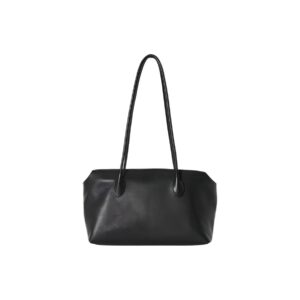 THE ROW Terrasse Calfskin Shoulder Bag with Tubular Strap and Zip Closure – Women