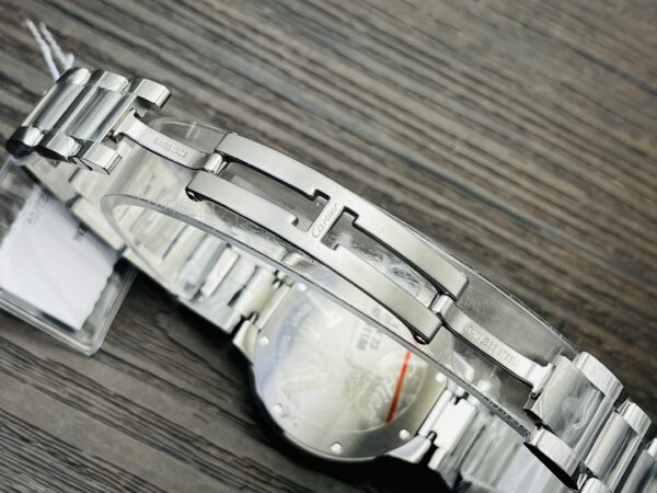 Cartier Ballon Bleu Series Automatic Mechanical Women’s Watch 33mm White Dial Stainless Steel Case and Bracelet - Image 9