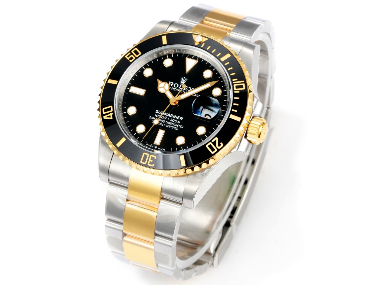 Rolex Submariner Date Two-Tone Black - Image 2