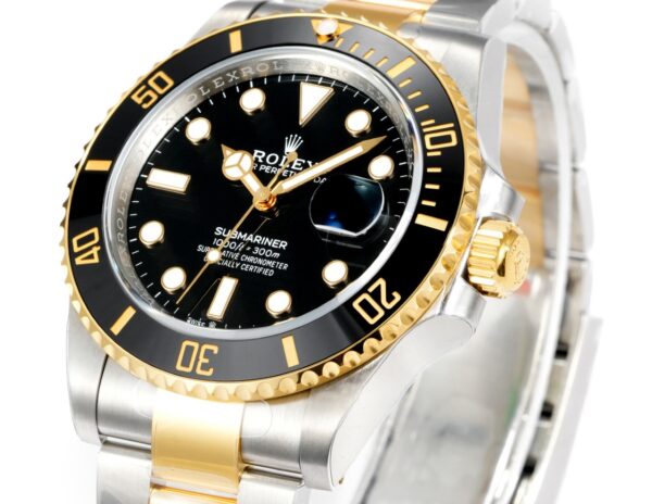 Rolex Submariner Date Two-Tone Black - Image 3