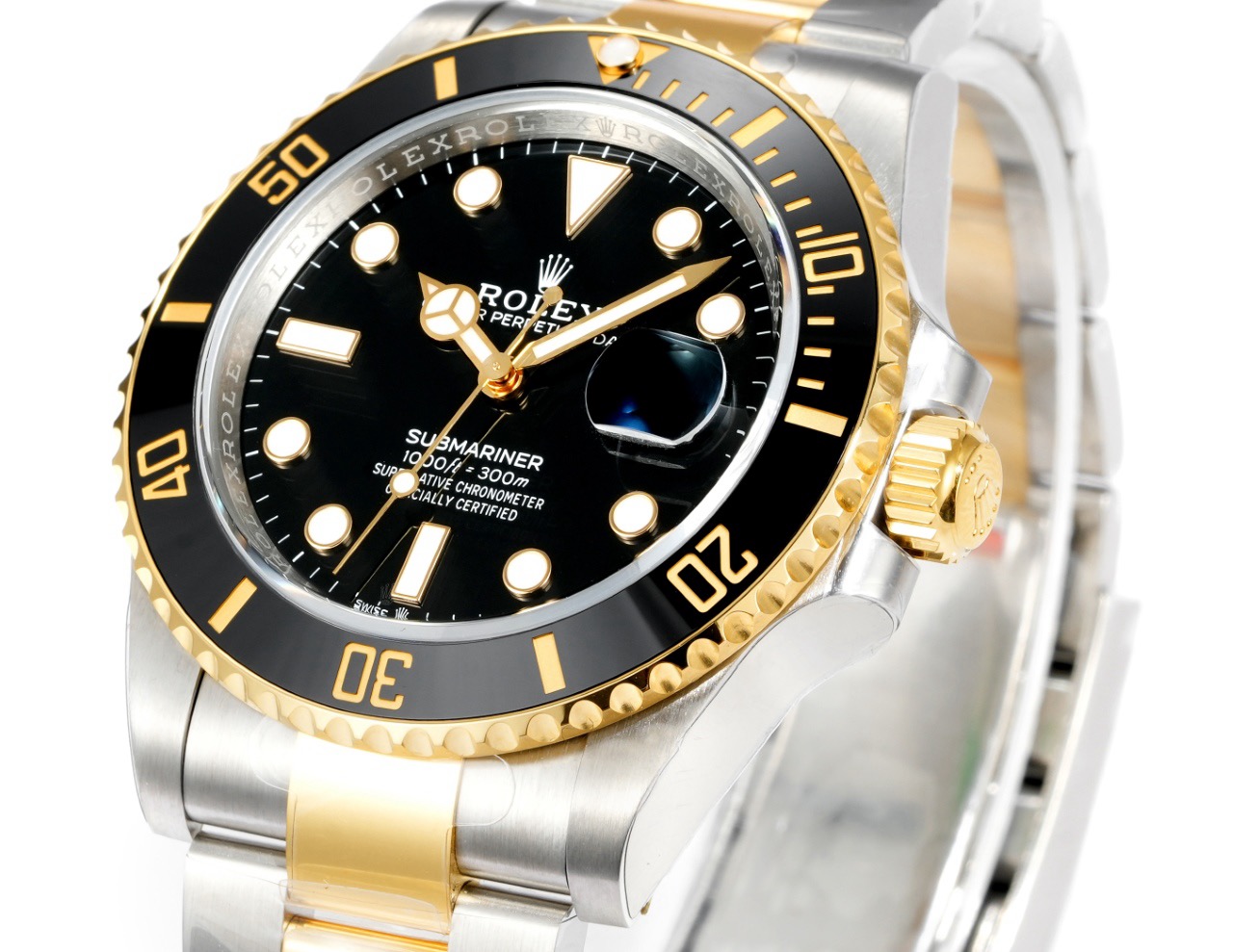 Rolex Submariner Date Two-Tone Black - Image 3