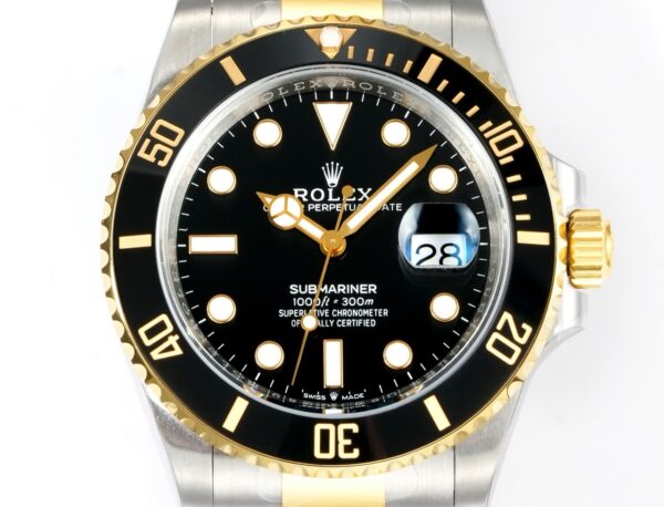 Rolex Submariner Date Two-Tone Black - Image 5
