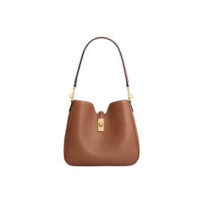 CELINE Camille 16 Soft Small Bag Calfskin Leather Adjustable Strap Women Brown