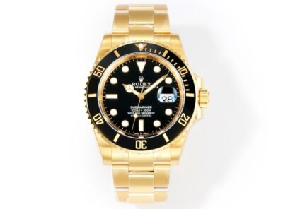 Rolex Submariner Date Yellow Gold Black