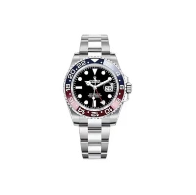 Rolex GMT-Master II Pepsi 40mm – Automatic 3285 Movement, GMT Function, Date Display, Oystersteel Bracelet