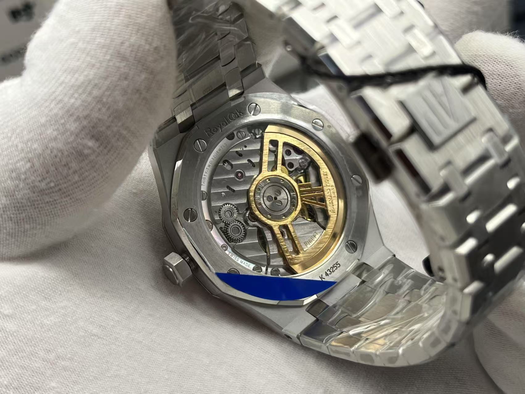 Audemars Piguet Royal Oak 41mm Silver Dial Automatic Watch - Image 7