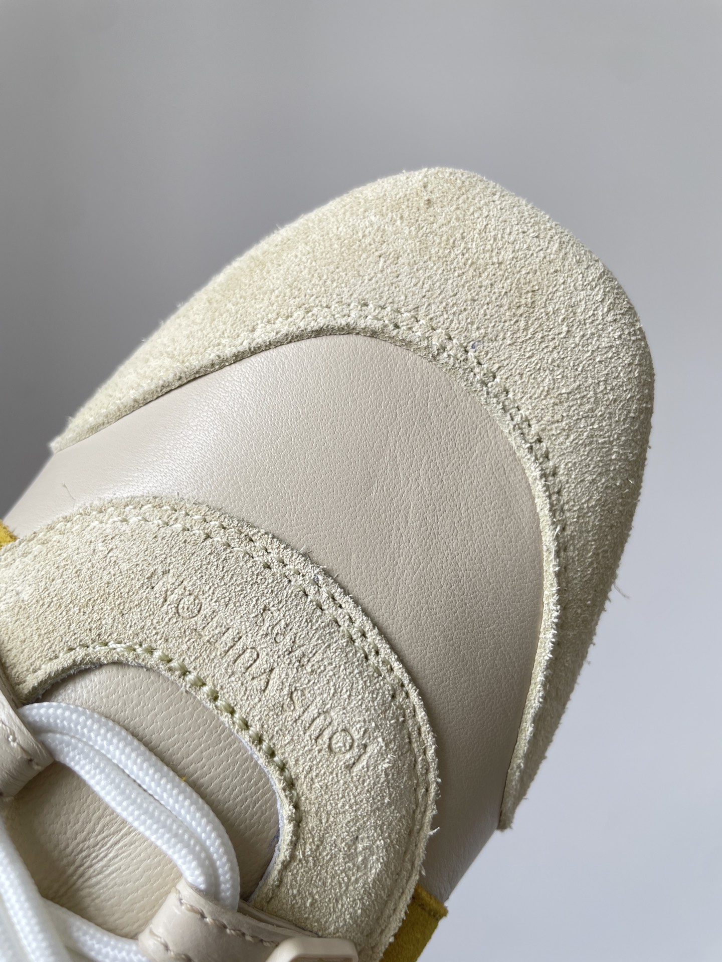 Louis Vuitton Sneakerina Beige Lambskin Ballet-Inspired Low-Top Casual Shoes - Image 6