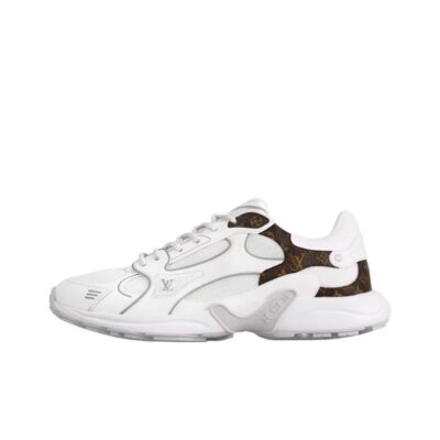 Louis Vuitton Olympia White Low-Top Casual Shoes for Women