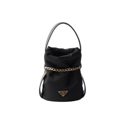 Prada Re-Nylon Small Handbag Black