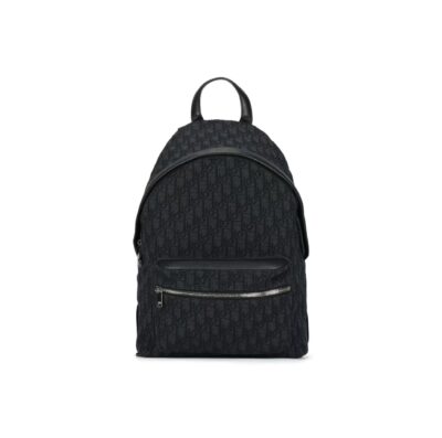 Dior Rider Large Black Oblique Jacquard Backpack