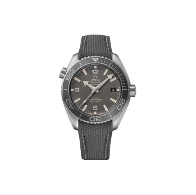 OMEGA Seamaster Planet Ocean 600M 43.5mm Grey Dial Steel Case Rubber Strap