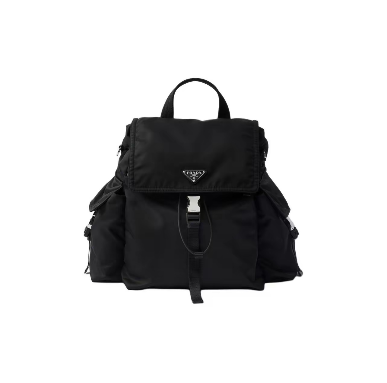 Prada Explore Re-Nylon Backpack Black