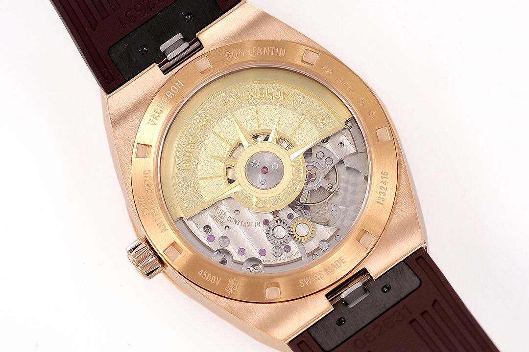 Vacheron Constantin Overseas Automatic 41mm Silver Dial Rose Gold Watch - Image 7