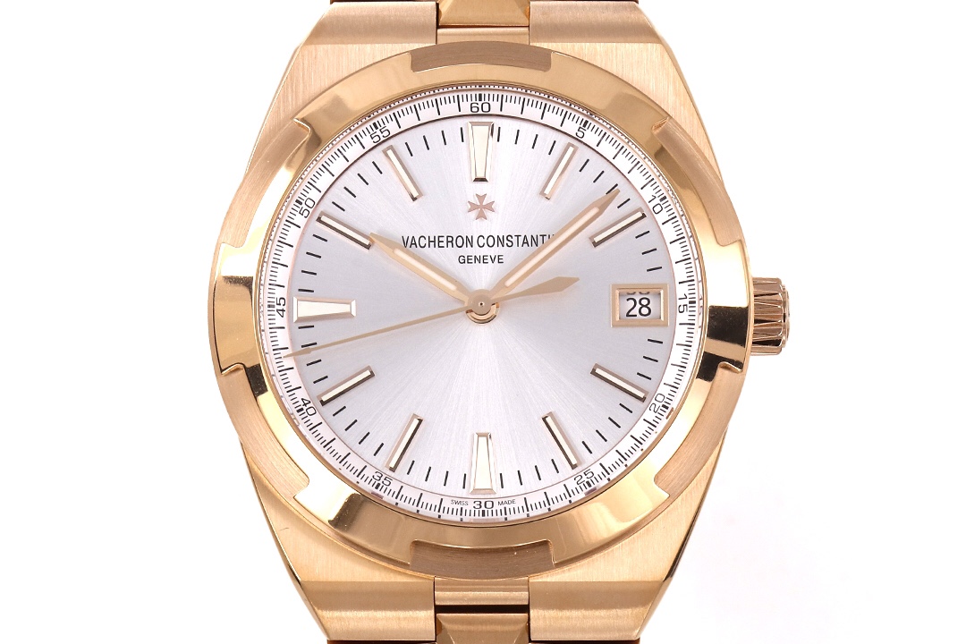 Vacheron Constantin Overseas Automatic 41mm White Dial Rose Gold Watch - Image 2