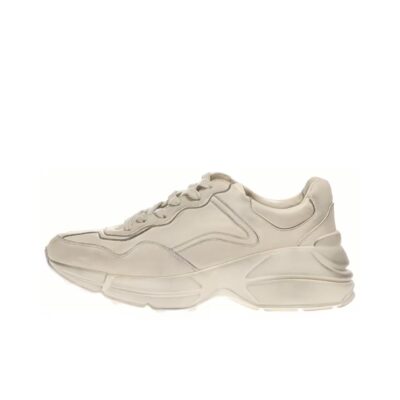 Gucci Rhyton Distressed Chunky Sneakers Unisex Ivory