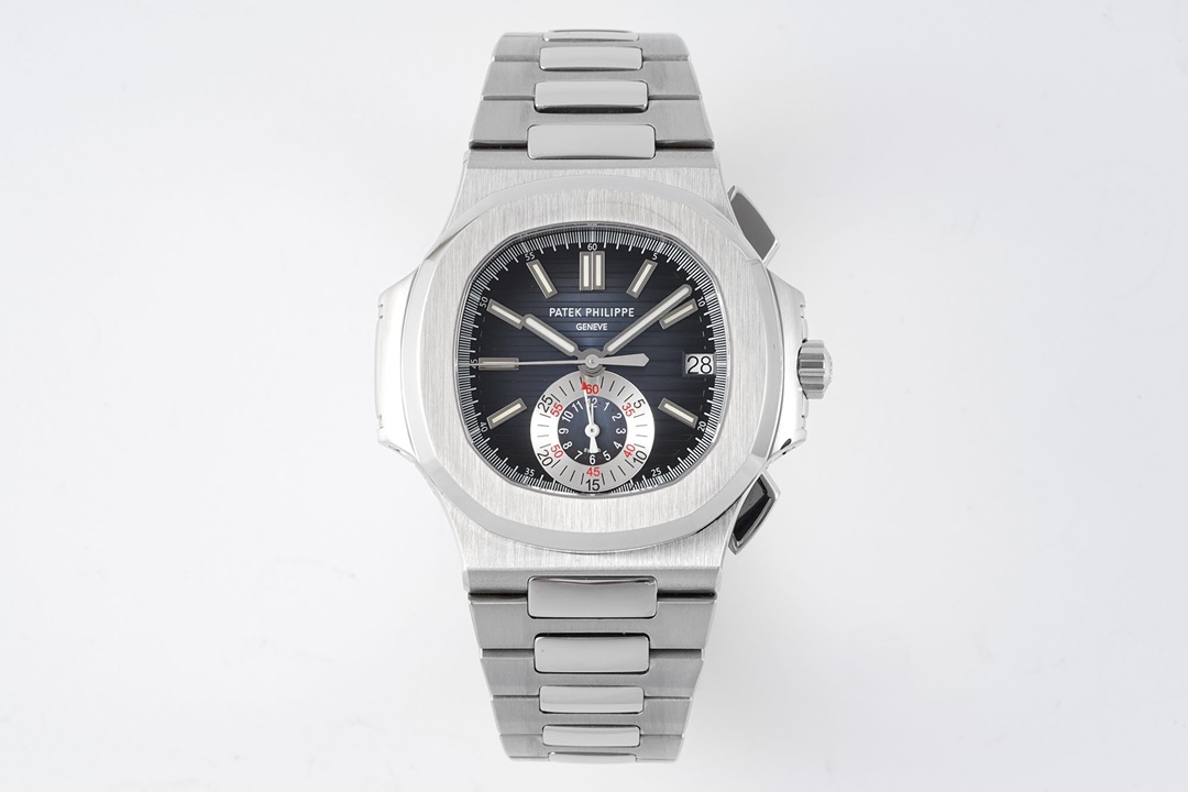 Patek Philippe Nautilus 40.5mm Blue Dial Stainless Steel