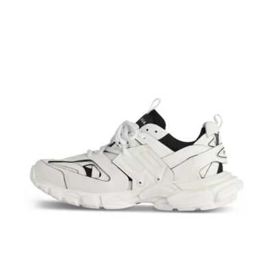 Balenciaga Track Sock Low-Top White Black Sneakers