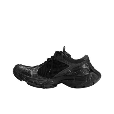 Balenciaga Stapler Black Chunky Low-Top Sneakers Unisex