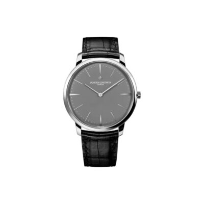 VACHERON CONSTANTIN Patrimony Manual Mechanical Watch 40mm Grey Dial Platinum 950 Case