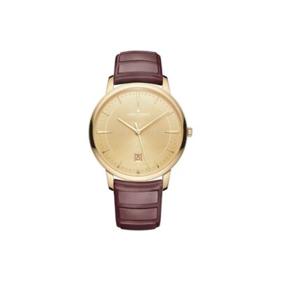 VACHERON CONSTANTIN Automatic Mechanical Watch 40mm Gold Dial 18K Yellow Gold Case
