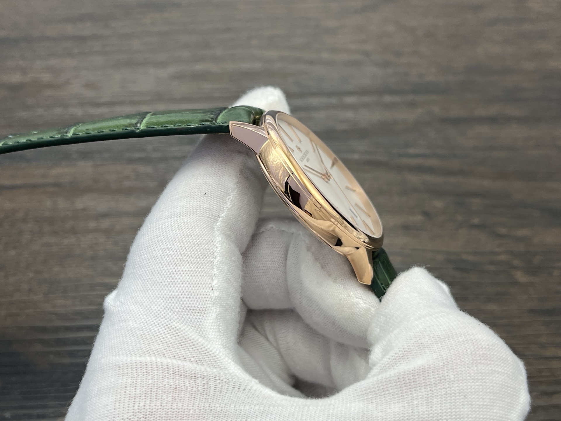 VACHERON CONSTANTIN Patrimony Automatic Mechanical Watch 40mm Silver Dial 18K Pink Gold Case - Image 6