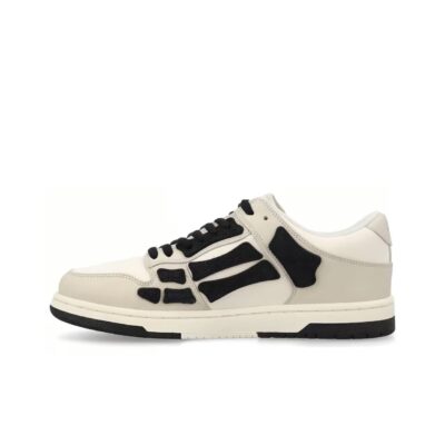 AMIRI Skel-Top Low Lightweight Running Sneakers Unisex White Black
