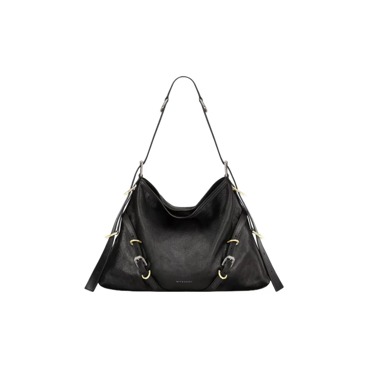 Givenchy Voyou Medium Calfskin Handbag – Black